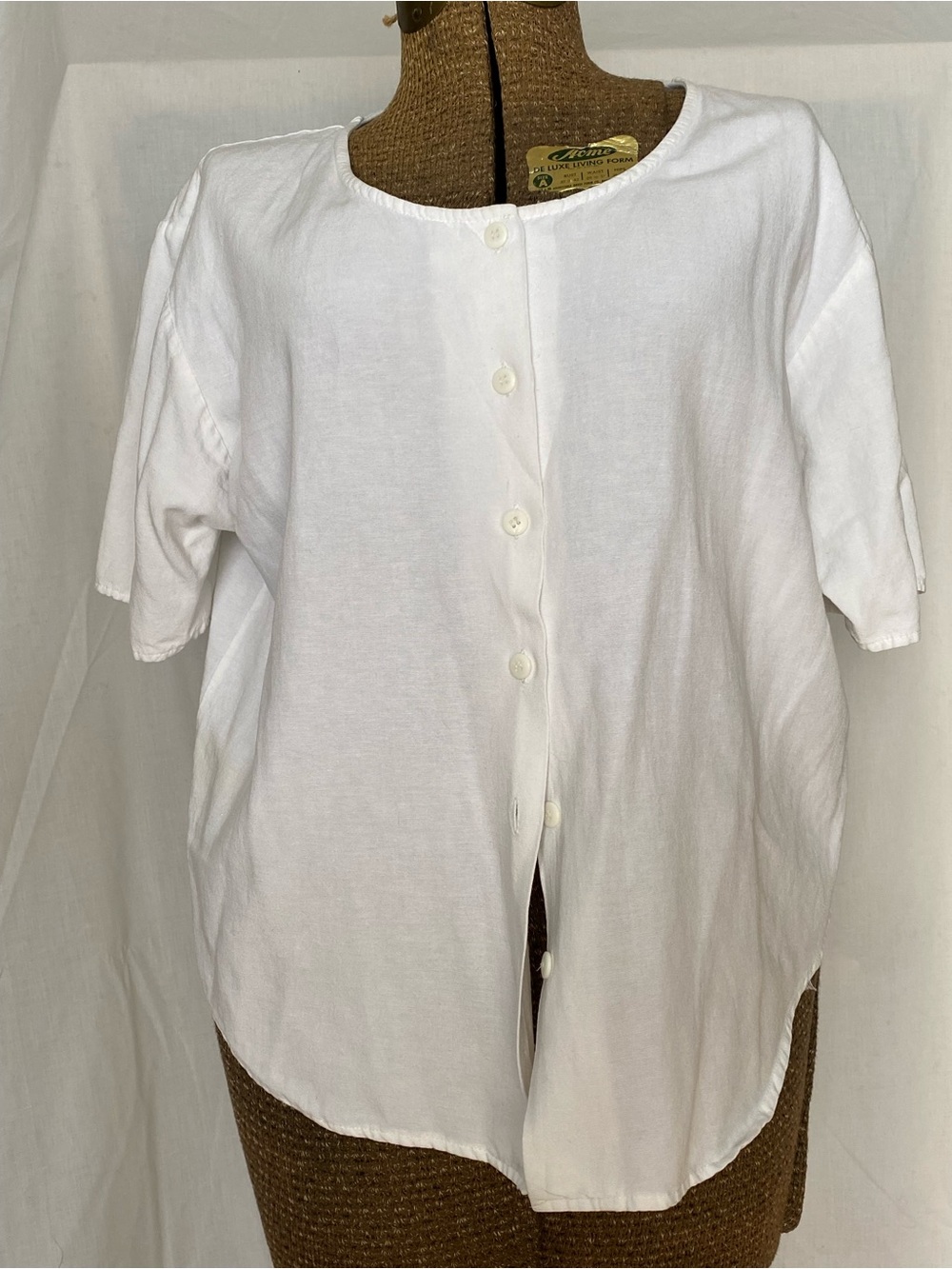 Vintage Cotton Ginny Short Sleeve Button-Up Shirt